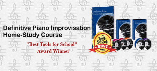 Piano lessons on playing chords and improvisation
